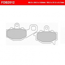 Колодки тормозные Ferodo FDB2012P