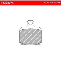 Колодки тормозные Ferodo FDB2074EF