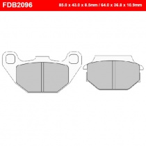 Колодки тормозные Ferodo FDB2096EF