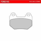 Колодки тормозные Ferodo FDB2102P
