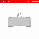 Колодки тормозные Ferodo FDB2124ST
