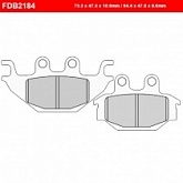 Колодки тормозные Ferodo FDB2184SG