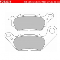 Колодки тормозные Ferodo FDB2238EF