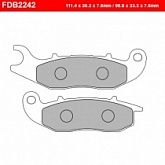 Колодки тормозные Ferodo FDB2242P