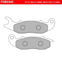 Колодки тормозные Ferodo FDB2242P