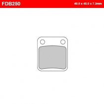Колодки тормозные Ferodo FDB250P