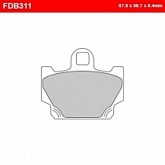 Колодки тормозные Ferodo FDB311P