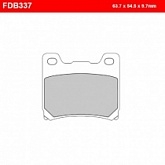 Колодки тормозные Ferodo FDB337P