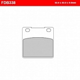 Колодки тормозные Ferodo FDB338P