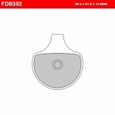 Колодки тормозные Ferodo FDB352P