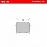 Колодки тормозные Ferodo FDB381SG