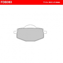 Колодки тормозные Ferodo FDB383P