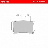 Колодки тормозные Ferodo FDB386P
