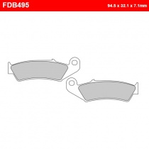 Колодки тормозные Ferodo FDB495SG