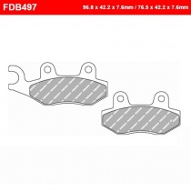 Колодки тормозные Ferodo FDB497SG