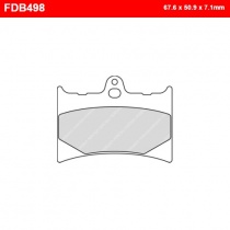 Колодки тормозные Ferodo FDB498P