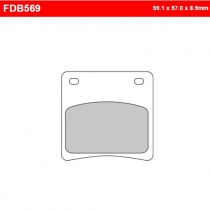 Колодки тормозные Ferodo FDB569P