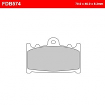 Колодки тормозные Ferodo FDB574ST