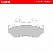 Колодки тормозные Ferodo FDB665P