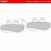 Колодки тормозные Ferodo FDB677P