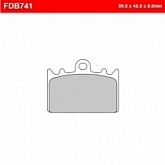 Колодки тормозные Ferodo FDB741P