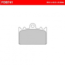 Колодки тормозные Ferodo FDB741P