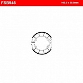 Колодки тормозные Ferodo FSB946