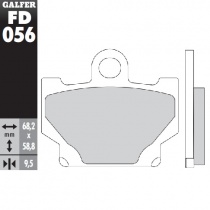 Колодки тормозные Galfer FD056G1054