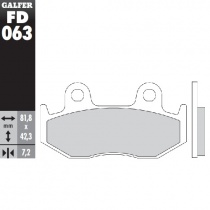 Колодки тормозные Galfer FD063G1054