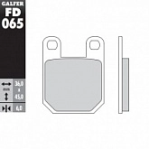 Колодки тормозные Galfer FD065G1050
