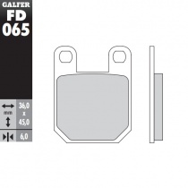 Колодки тормозные Galfer FD065G1054