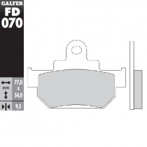 Колодки тормозные Galfer FD070G1651