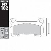 Колодки тормозные Galfer FD102G1805