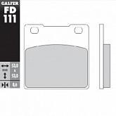 Колодки тормозные Galfer FD111G1054