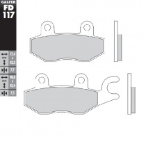Колодки тормозные Galfer FD117G1050
