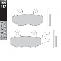 Колодки тормозные Galfer FD117G1397