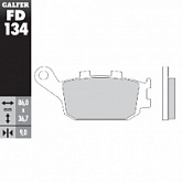Колодки тормозные Galfer FD134G1371