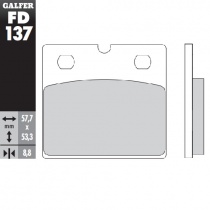 Колодки тормозные Galfer FD137G1054