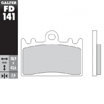 Колодки тормозные Galfer FD141G1651