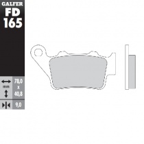 Колодки тормозные Galfer FD165G1054