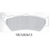 Колодки тормозные Galfer FD172G1054