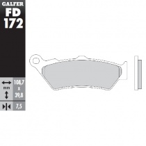 Колодки тормозные Galfer FD172G1370
