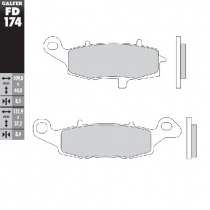 Колодки тормозные Galfer FD174G1370