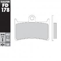 Колодки тормозные Galfer FD178G1370