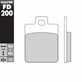 Колодки тормозные Galfer FD200G1054