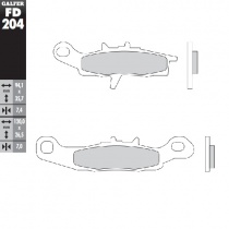Колодки тормозные Galfer FD204G1396