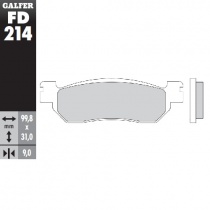 Колодки тормозные Galfer FD214G1054