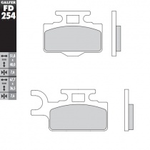 Колодки тормозные Galfer FD254G1396