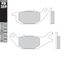 Колодки тормозные Galfer FD259G1054