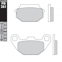 Колодки тормозные Galfer FD261G1054